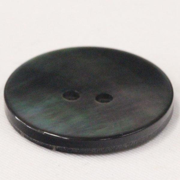 ボタン 貝ボタン 黒蝶貝 8mm 1個入 釦 天然素材 シェルボタン シャツ 