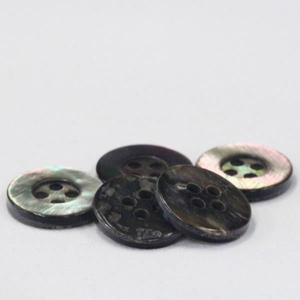 ボタン 貝ボタン 黒蝶貝 20mm 1個入 釦 天然素材 シェルボタン スーツ 