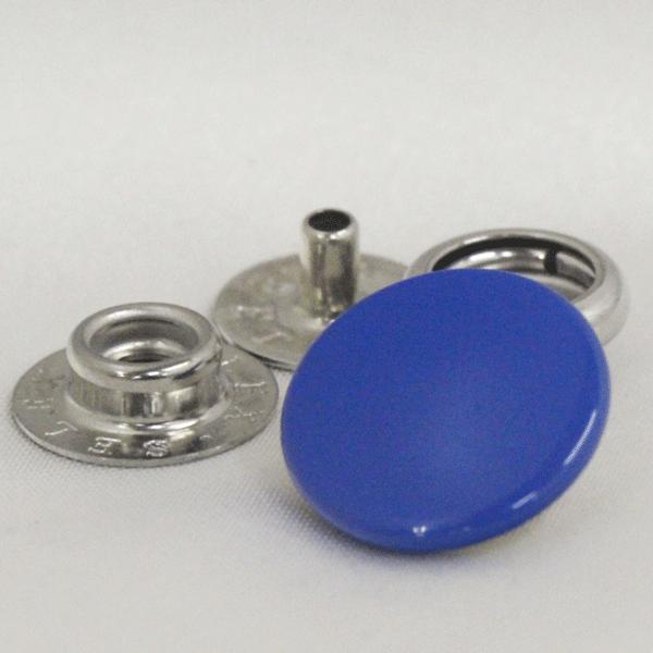 ボタン ドットボタン 7301 SELEX 15mm 5セット入 ジャンパーホック 青