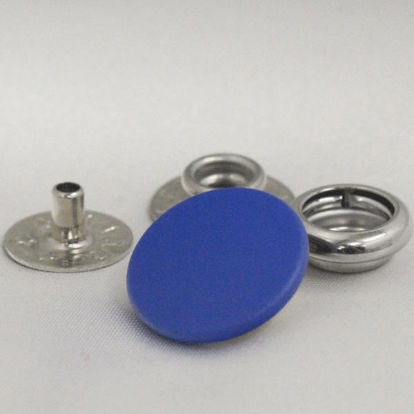 ボタン ドットボタン 7301 SELEX 15mm 5セット入 ジャンパーホック 青