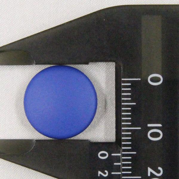 青 レザー スタジャン ボタン留め KEBOZ（ケボズ）の「LEATHER VARSITY JACKET（スタジャン）」 - WEAR