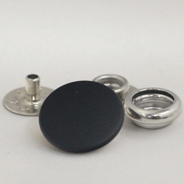 ボタン ドットボタン 7301 SELEX 15mm 5セット入 ジャンパーホック 黒