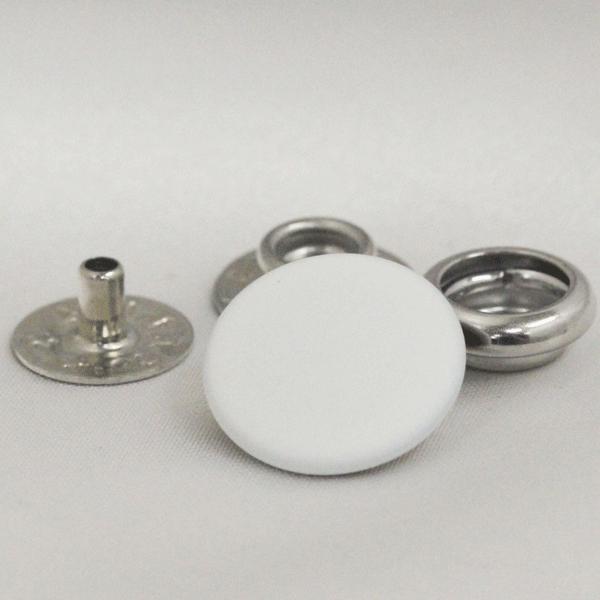 ボタン ドットボタン 7301 SELEX 15mm 5セット入 ジャンパーホック 白