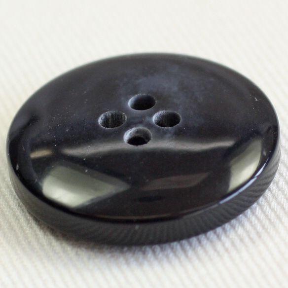ボタン スコッチボタン ボタン 水牛調 プラスチック 25mm  紺 1個入 ジャケット コート向 ボタン 手芸 通販｜assure-2｜03