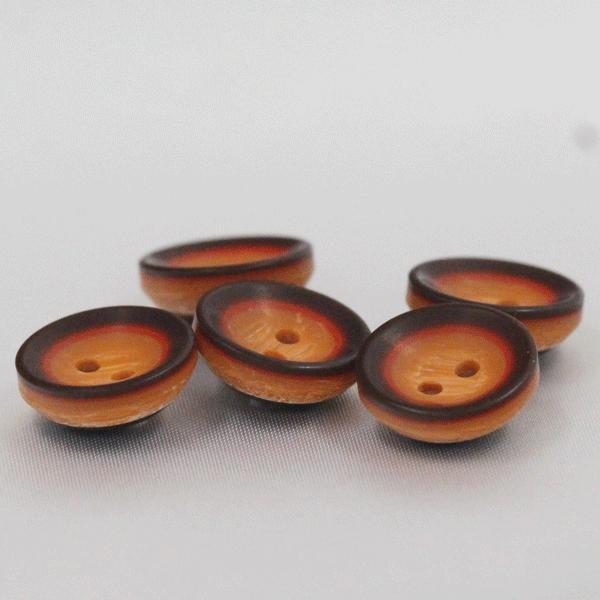 ボタン プラスチックボタン オレンジ 11.5mm 1個入  カラフル  シャツ ブラウス カーディガン 向 ボタン 手芸 通販｜assure-2｜04