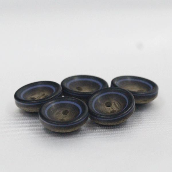 ボタン プラスチックボタン 濃茶 13mm 1個入  カラフル  シャツ ブラウス カーディガン 向 ボタン 手芸 通販｜assure-2｜04