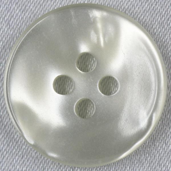 ボタン プラスチックボタン 01 白 23mm 1個入 貝調  ジャケット コート向 ボタン 手芸 通販｜assure-2