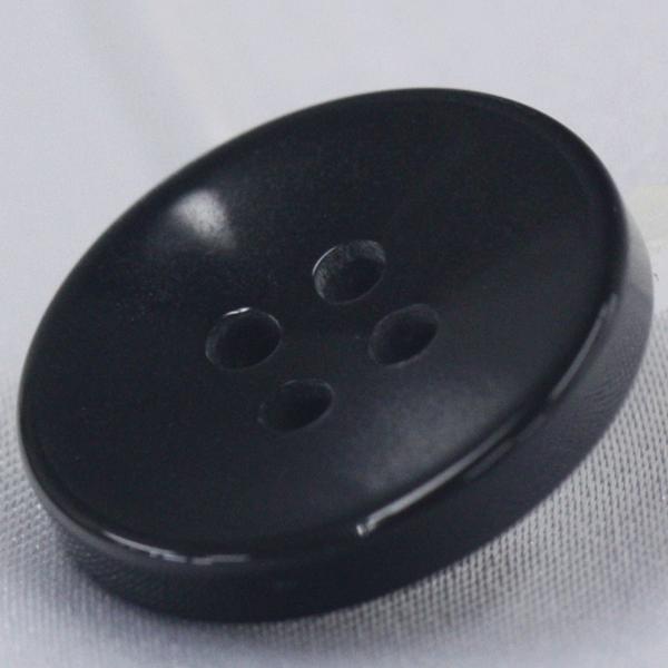 ボタン プラスチックボタン 099 黒 13mm 10個入 貝調  シャツ ブラウス カーディガン 向 ボタン 手芸 通販｜assure-2｜03