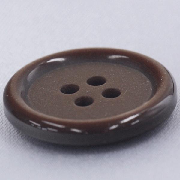 ボタン プラスチックボタン 47 茶系 30mm 1個入 貝調  ジャケット コート向 ボタン 手芸 通販｜assure-2｜04