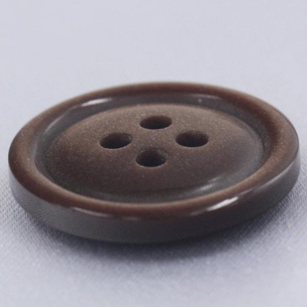 ボタン プラスチックボタン 47 茶系 30mm 1個入 貝調  ジャケット コート向 ボタン 手芸 通販｜assure-2｜05