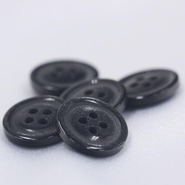 ボタン プラスチックボタン 99 黒 15mm 1個入 貝調  シャツ ブラウス ジャケット スーツ袖向 ボタン 手芸 通販｜assure-2｜07
