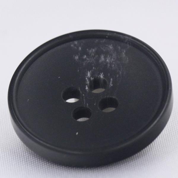 ボタン プラスチックボタン 09 黒 23mm 1個入 水牛調  ジャケット向 ボタン 手芸 通販｜assure-2｜05