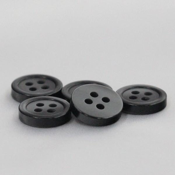 ボタン 業務用シャツボタン 9mm 黒 500個入 割れ 欠けに強いプラスチック シャツ ブラウス向 ボタン 手芸 通販｜assure-2｜06