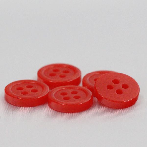 ボタン 業務用シャツボタン 10mm 赤 500個入 割れ 欠けに強いプラスチック シャツ ブラウス向 ボタン 手芸 通販｜assure-2｜06