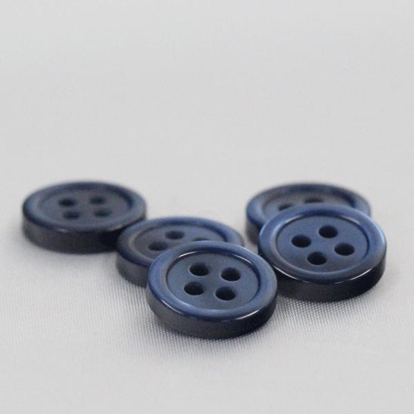 ボタン 業務用シャツボタン 11.5mm 紺 500個入 割れ 欠けに強いプラスチック シャツ ブラウス向 ボタン 手芸 通販｜assure-2｜04