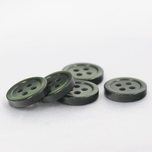 ボタン シャツボタン 10mm 緑 10個入 割れ 欠けに強いプラスチック ボタン シャツ ブラウス カーディガン 向 ボタン 手芸 通販｜assure-2｜03