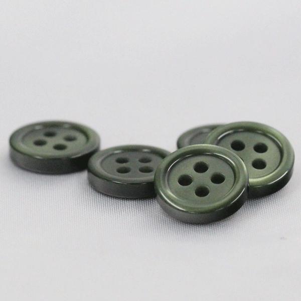 ボタン 業務用シャツボタン 13mm 緑 500個入 割れ 欠けに強いプラスチック シャツ ブラウス向 ボタン 手芸 通販｜assure-2｜02