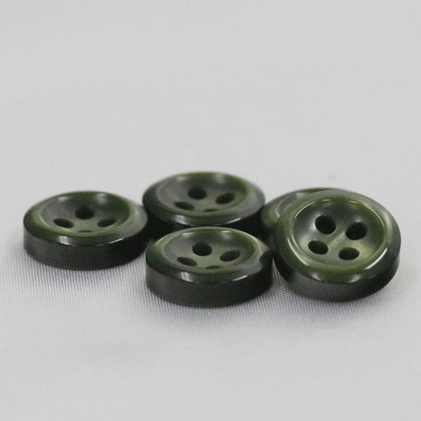 ボタン 業務用シャツボタン 9mm 緑 500個入 割れ 欠けに強いプラスチック シャツ ブラウス向 ボタン 手芸 通販