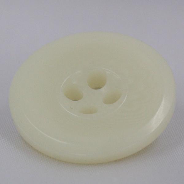 ボタン プラスチックボタン 01 白 18mm 1個入 ナット調  シャツ ブラウス カーディガン 向 ボタン 手芸 通販｜assure-2｜05