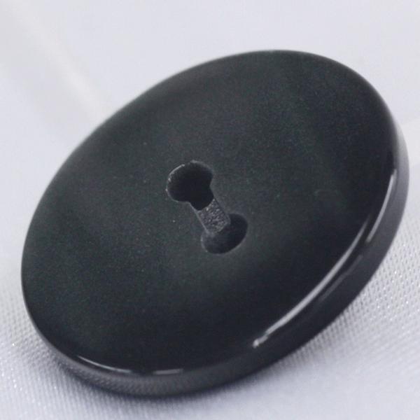 ボタン プラスチックボタン 09 黒 28mm 1個入 貝調 ジャケット コート 