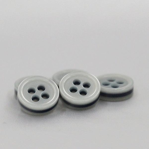 ボタン プラスチックボタン 白ｘ紺 10mm 10個入  カラフル  シャツ ブラウス カーディガン 向 ボタン 手芸 通販｜assure-2｜02