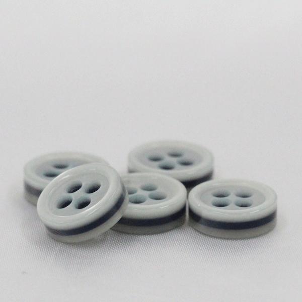 ボタン プラスチックボタン 白ｘ紺 10mm 10個入  カラフル  シャツ ブラウス カーディガン 向 ボタン 手芸 通販｜assure-2｜03