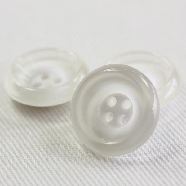 ボタン プラスチックボタン 透明ｘ白 18mm 1個入 柄 模様 ボタン 手芸 通販｜assure-2｜03