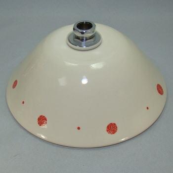 φ300×H110　花玉（はなたま）赤（小）手洗い器  信楽焼 陶器 手洗器 手洗い鉢 和風 手洗鉢 洗面ボウル 洗面ボール  トイレ  洗面台 Y-AW-67_6