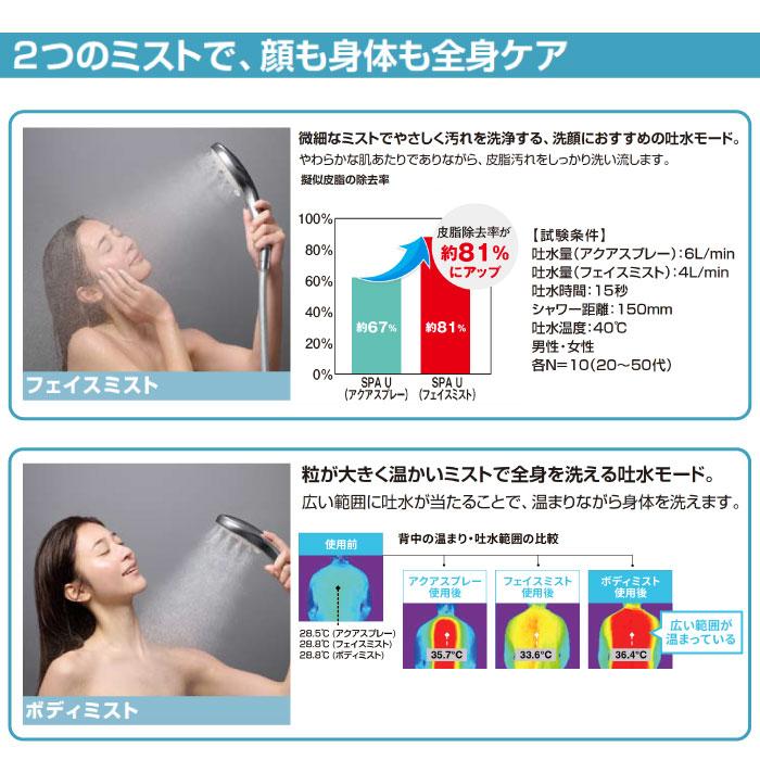 INAX（イナックス） 【送料無料】多機能シャワーヘッド ファインバブル
