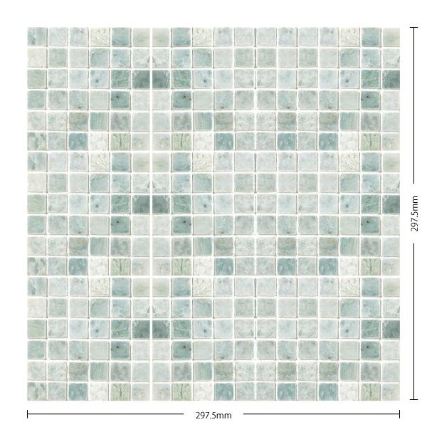 名古屋モザイク / 大理石モザイク Mable Mosaic 15角裏ネット張り 11