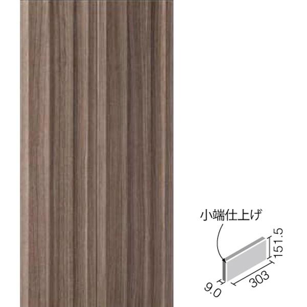 LIXIL(INAX) タイル / エコカラットプラス スモークウッド 303×151角片面小端仕上げ(短辺左) ECP-3151T/SMW2(TL)