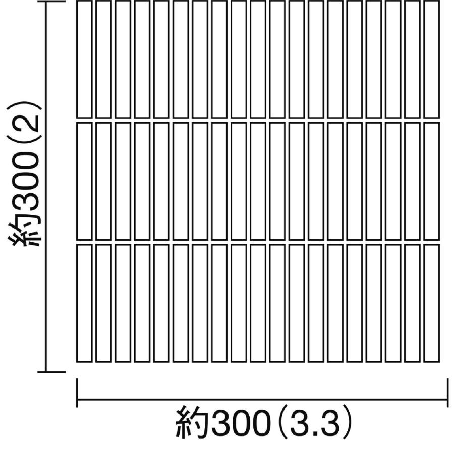 名古屋モザイク / 極彩ボーダー Kyokusai Border 98×12.5
