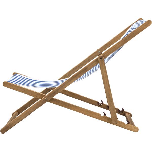 デッキチェア アウトドアチェア 椅子 ボーダー柄 おしゃれ 北欧