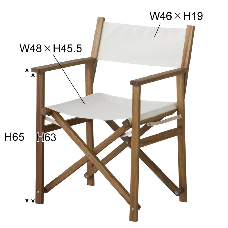 ディレクターチェア アウトドアチェア 椅子 パティオ グリーン