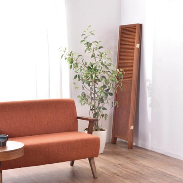 パーテーション スクリーン 3連 OP-509 おしゃれ　シンプル　ブラウン パーテーション スクリーン 3連 OP-509 おしゃれシンプルブラウン