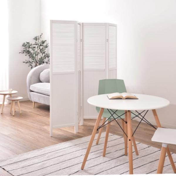 OP-510WH スクリーン 4連ホワイト白パーテーション