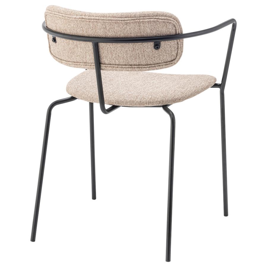 アームチェア 椅子 ベージュ 茶色 おしゃれ 北欧 1人用 一人掛