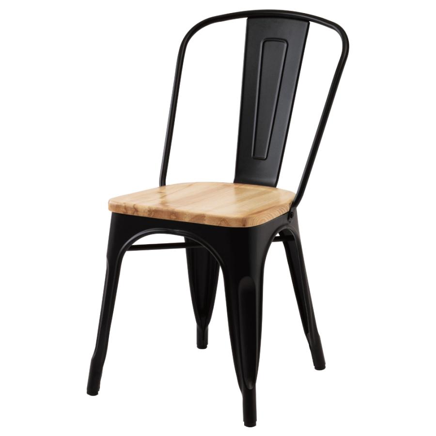 チェア 椅子 ブラック 黒色 おしゃれ 北欧 1人用 一人掛 木製