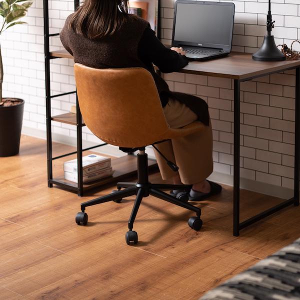 デスクチェア チェア 椅子 キャメル 茶色 おしゃれ 北欧 1人掛け 1人用