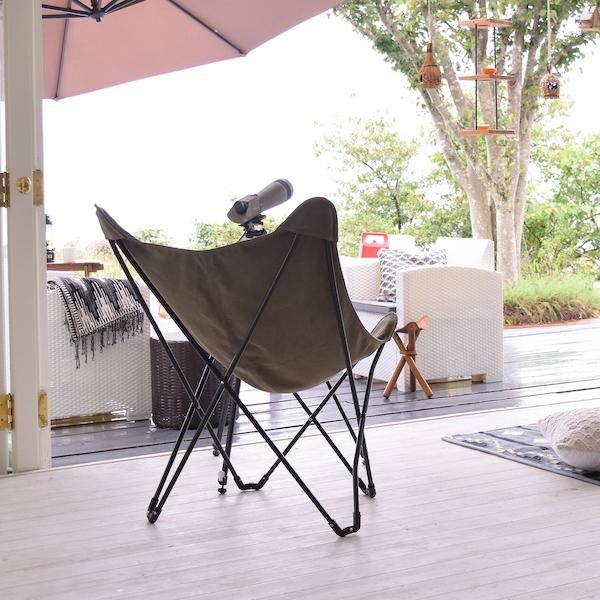 アウトドアチェア チェア 椅子 カーキ 緑色 おしゃれ 北欧 1人用