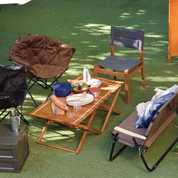 ☆　アウトドア　オシャレ　テーブル 楽天市場】【送料無料】東谷 ロールトップハイテーブルL NX-534