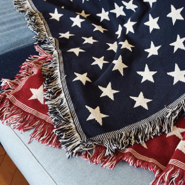 シートブランケット ブランケット ひざ掛け レッド 赤色 おしゃれ 北欧