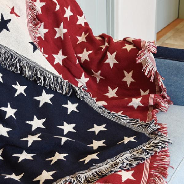 シートブランケット ブランケット ひざ掛け レッド 赤色 おしゃれ 北欧