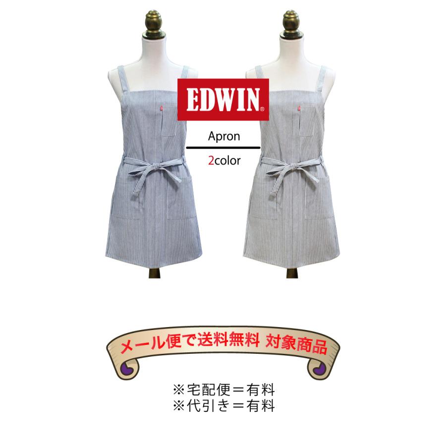 EDWIN 新作 エプロン 三角巾 セット 大人 中学生 160 170 クロス