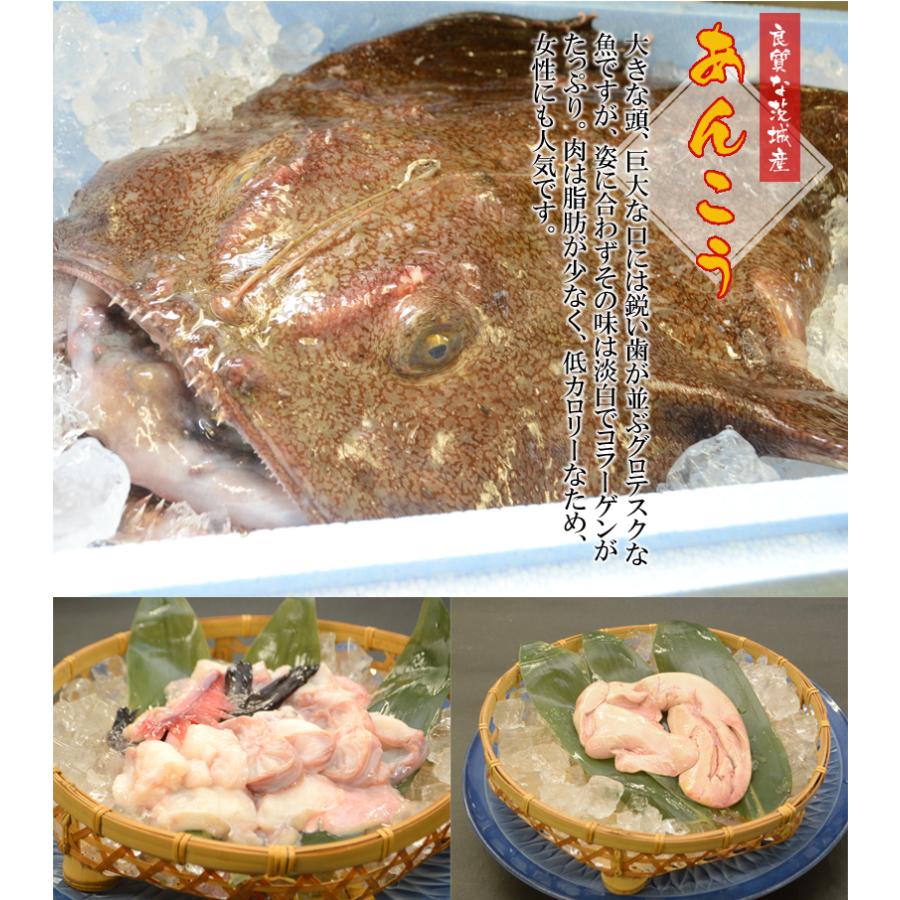 あんこう鍋セット（2人前） 送料無料 茨城 常陸 鮟鱇 国産 あん肝 |  | 04