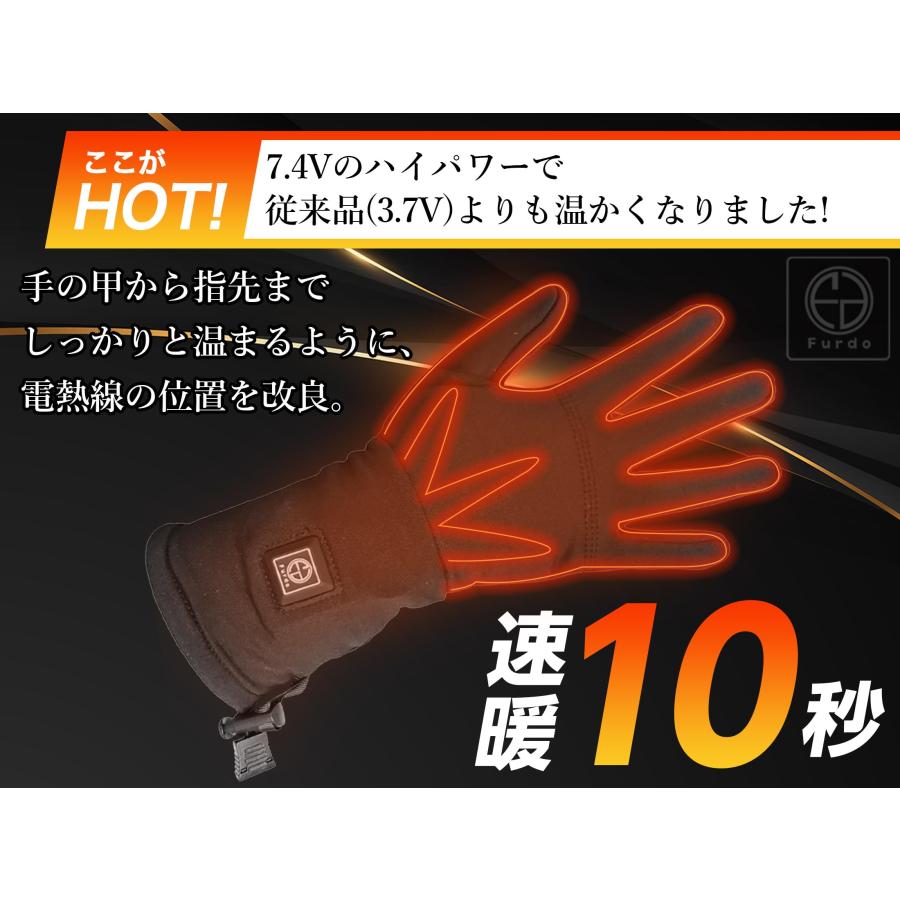 2023モデル MTK Furdo インナー ヒーター グローブ 日本製 S 男女兼用 