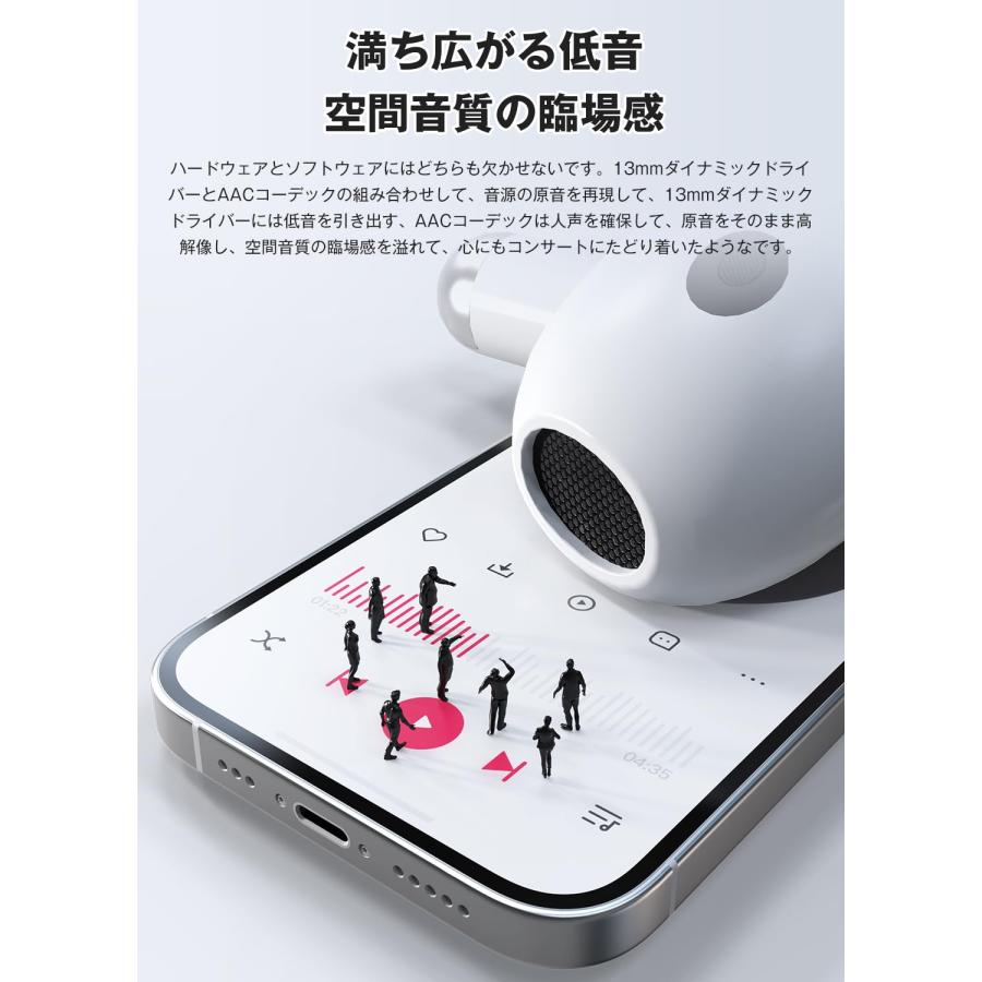 2024究極進歩モデル】ワイヤレスイヤホン bluetooth イヤホン