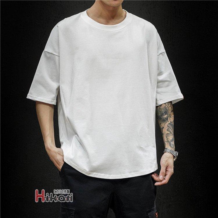 ランキング第1位 Tシャツ カットソー Tシャツ メンズ 半袖 スポーツ 無地 白 黒 綿 イン メンズtシャツ半袖tシャツ無地スポーツ五分袖おしゃれクルーネックサマーブラック40代夏用大きいサイズ Www Threeriversofs Com