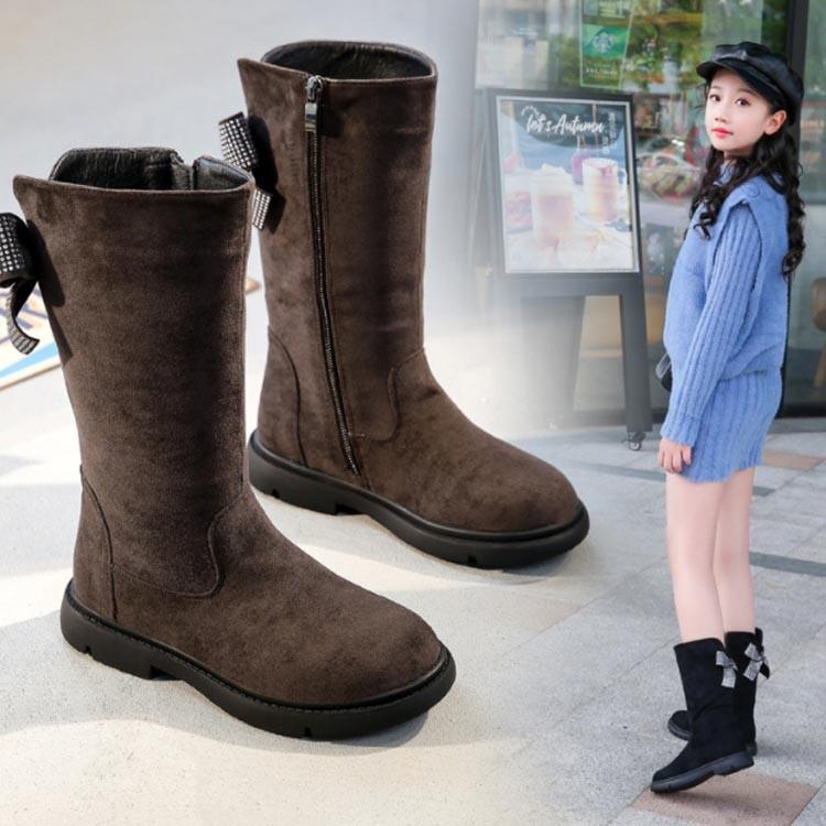 ニーハイブーツ 子供 ブーツ 女の子 ブーツ バックリボン ロングブーツ 子供靴 長靴 子供用 ローヒール キッズ ジュニア 防寒 秋冬 通園 通学 Kila1487 アスティカ 通販 Yahoo ショッピング