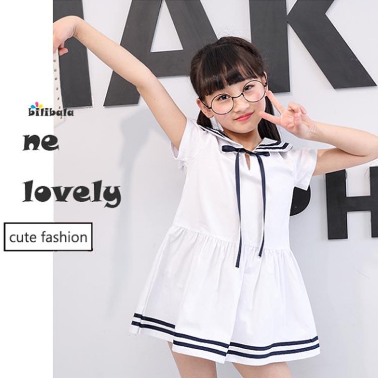送料無料子供服 ワンピース 半袖 セーラー服 マリン リボン ネイビー 紺 白 ホワイト 子供服 キッズ 女の子 セーラー風 海軍風 セーラー襟 襟リ Mctt1269 アスティカ 通販 Yahoo ショッピング
